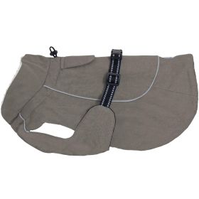 Alpine Tuf Terrain Dog Coat (Color: Dried Sage, size: 5X-Large)